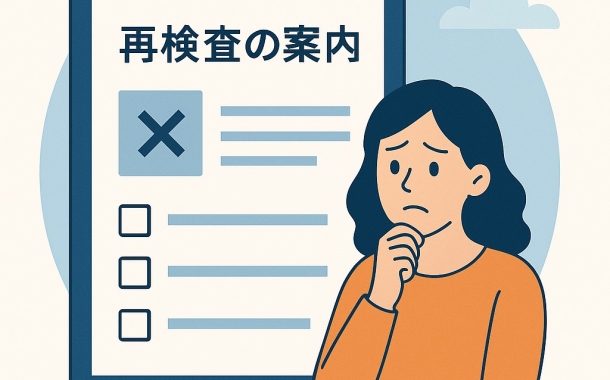 保護中: 【大切なお知らせ】再検査のご案内が届いたら